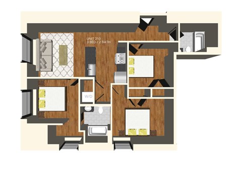 2201 E. Franklin St. Studio-3 Beds Apartment for Rent - Photo Gallery 30