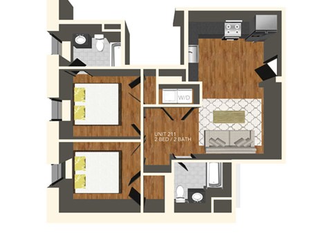 2201 E. Franklin St. Studio-3 Beds Apartment for Rent - Photo Gallery 31