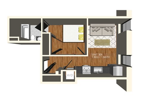 2201 E. Franklin St. Studio-3 Beds Apartment for Rent - Photo Gallery 44