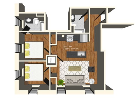 2201 E. Franklin St. Studio-3 Beds Apartment for Rent - Photo Gallery 45