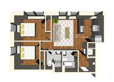 2201 E. Franklin St. Studio-3 Beds Apartment for Rent - Photo Gallery 47