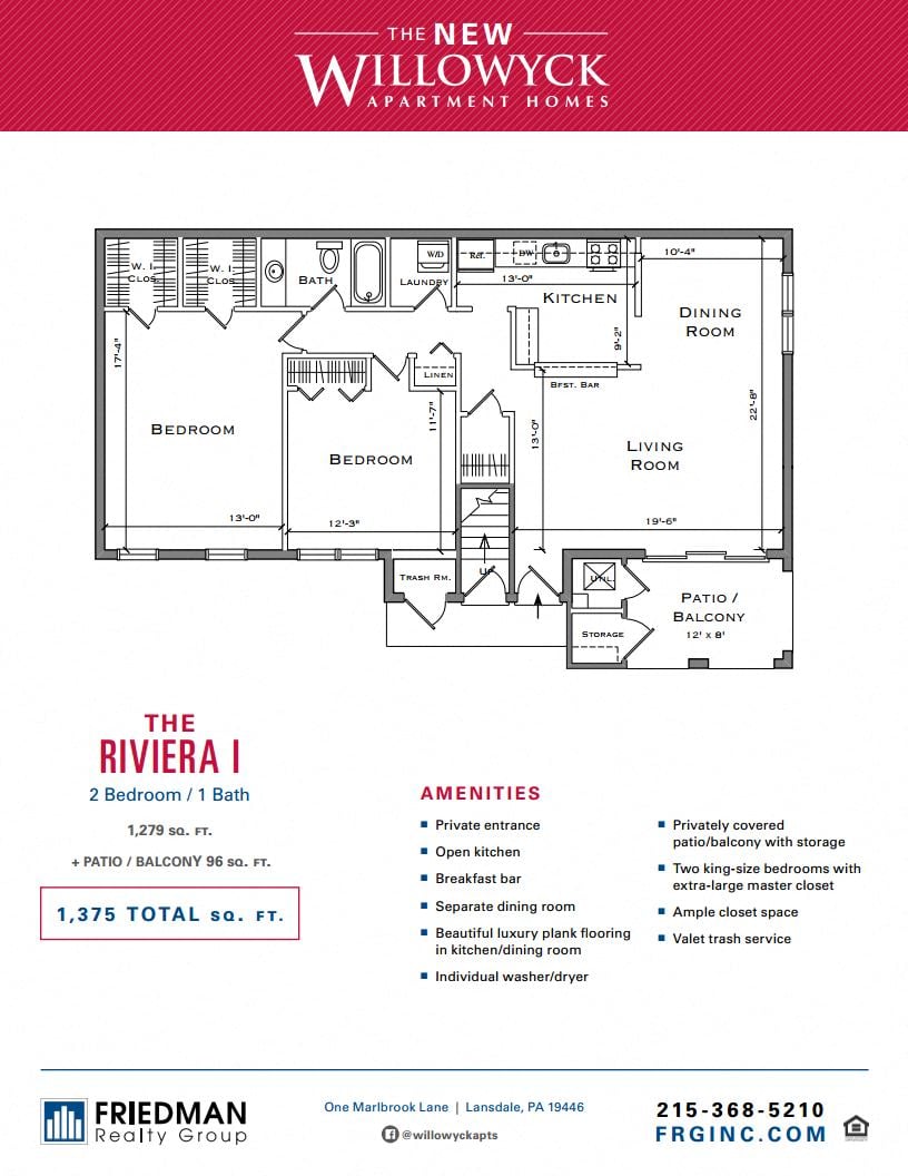Riviera I Floor Plan