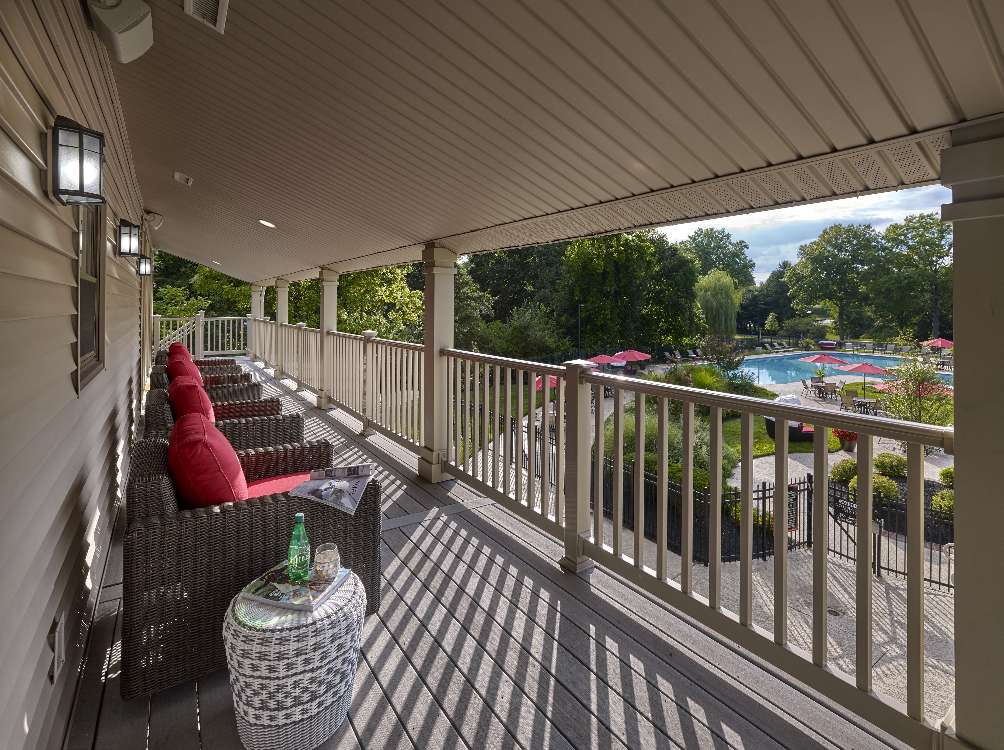 Sundeck Overlooking The Pool