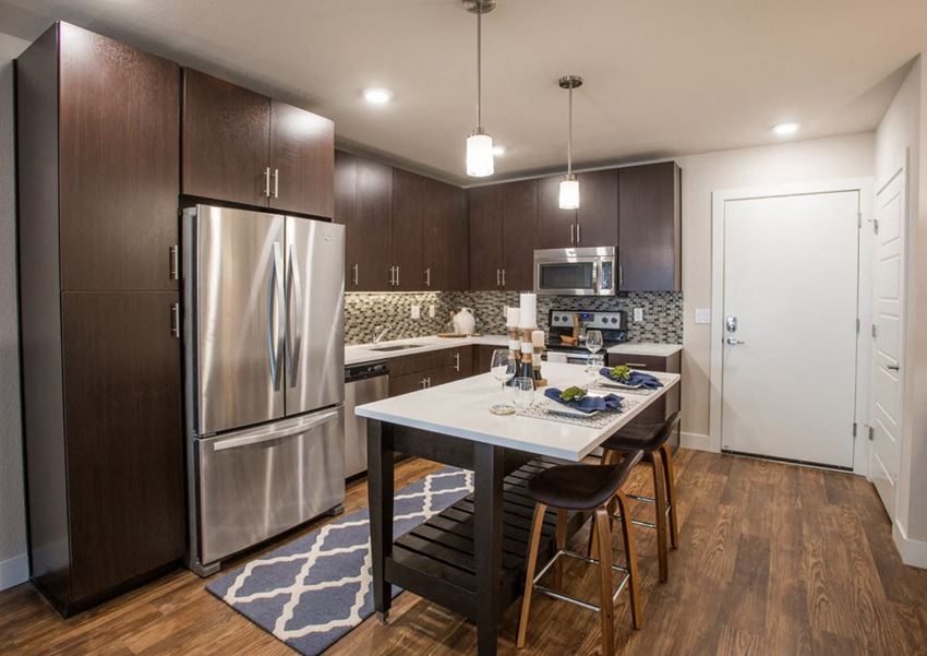 Gourmet Kitchen at Union West Apartments in Lakewood, CO - Photo Gallery 1