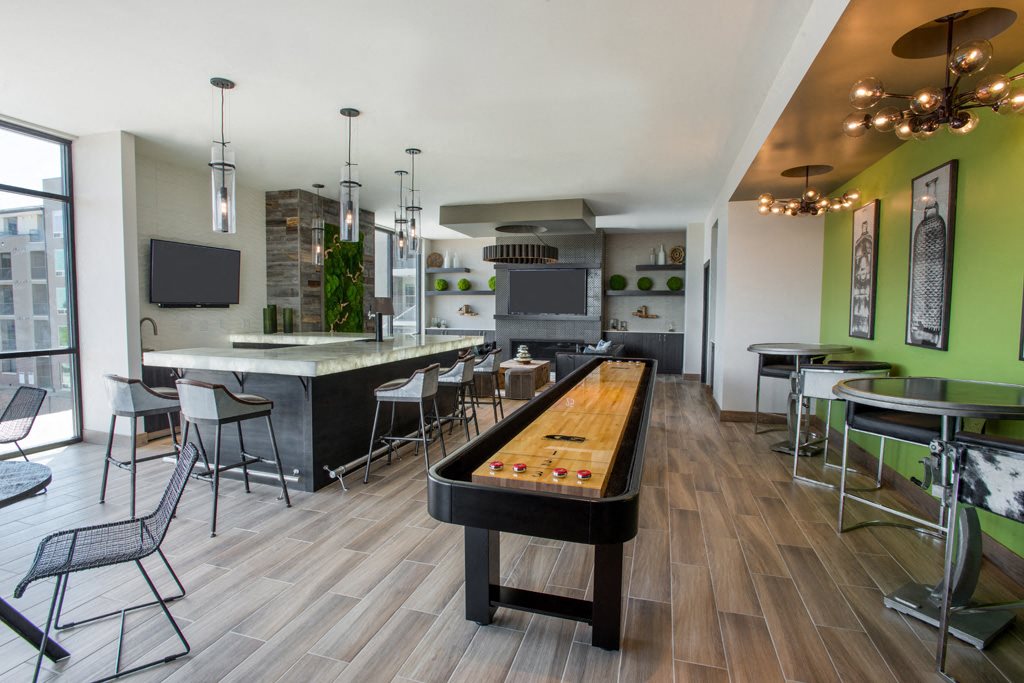 Resident Lounge at Union West Apartments in Lakewood, CO