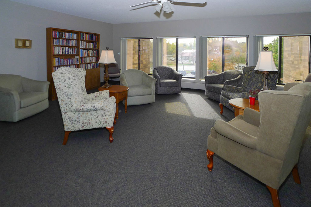 Library at East Shore Place, Minnesota