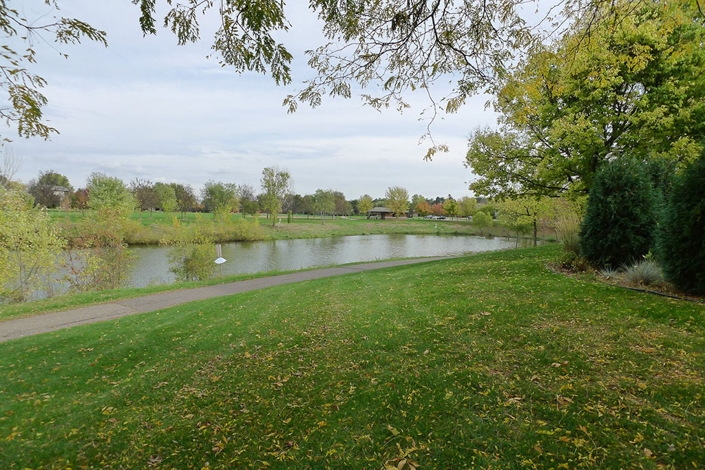 View Of Pond at East Shore Place, Mahtomedi, 55115