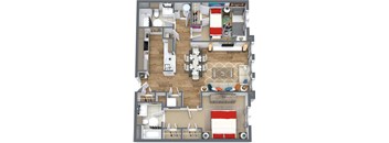 2 Bedroom - 120% AMI