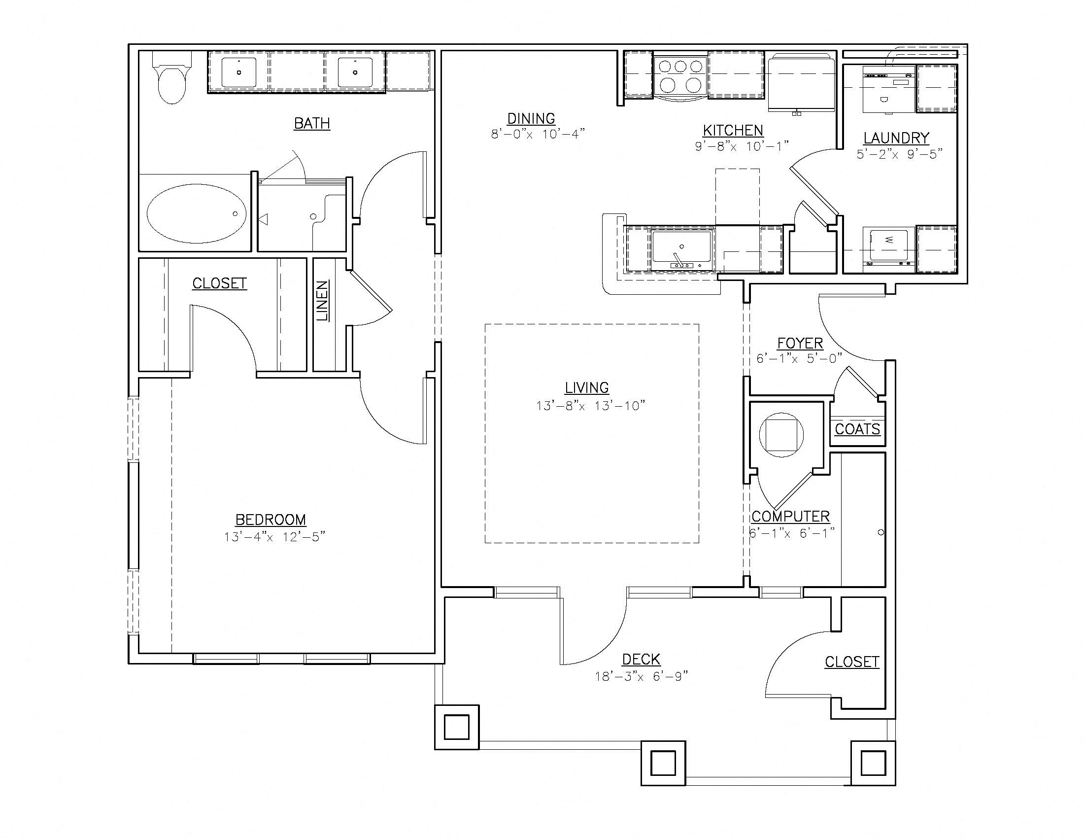 A1A floor plan