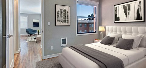Gorgeous Bedroom at Lock Vista, Seattle, WA, 98107