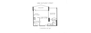 One bedroom with one bathroom