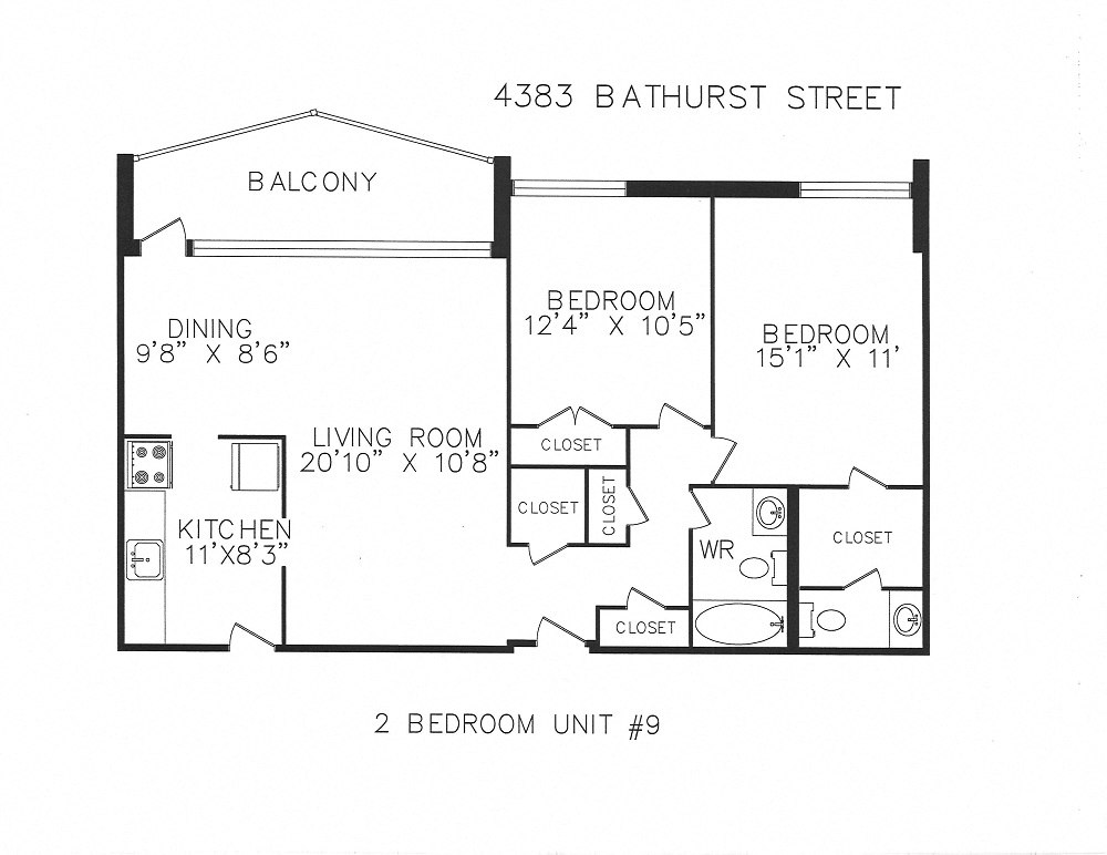 4383 Bathurst Street Studio-3 Beds Apartment for Rent - Photo Gallery 18