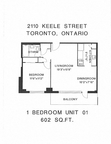 2110 Keele Street Studio-3 Beds Apartment for Rent - Photo Gallery 10