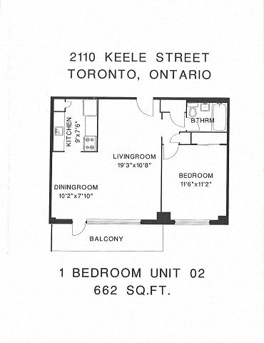 2110 Keele Street Studio-3 Beds Apartment for Rent - Photo Gallery 11