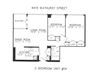 Two bedrooms with one bathroom