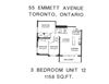 3 bedroom, 2 bath, balcony