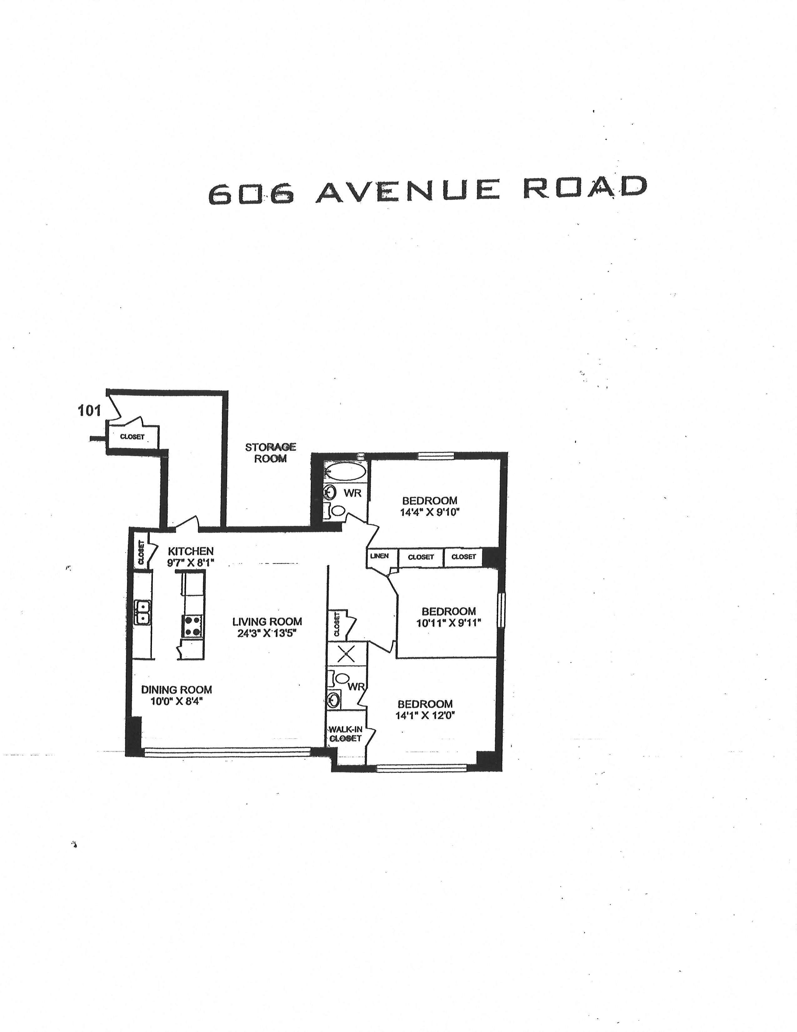 606 Avenue Road 1-3 Beds Apartment for Rent - Photo Gallery 15