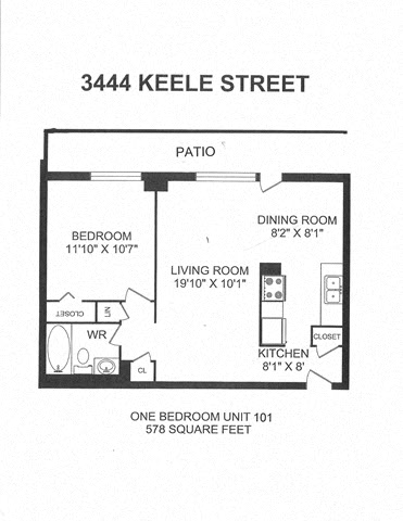 bachelor with one bathroom