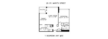 1 bedroom