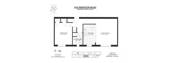 1 bedroom, 1 bathroom (no balcony)