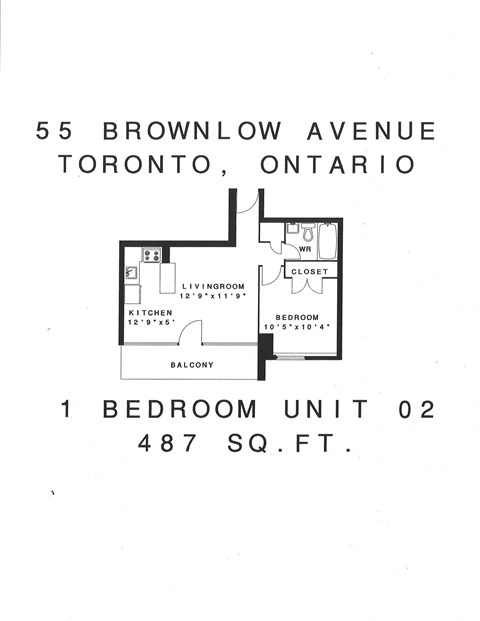 55 Brownlow Avenue Studio-2 Beds Apartment for Rent - Photo Gallery 12