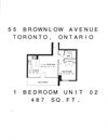 1 bedroom, balcony
