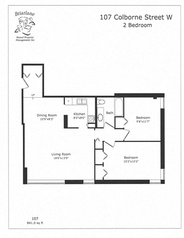 107 Colborne Street West Studio-3 Beds Apartment for Rent - Photo Gallery 15