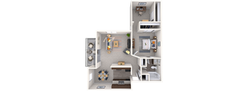 Central Park East|Villager|1x1 at Central Park East, Bellevue Washington