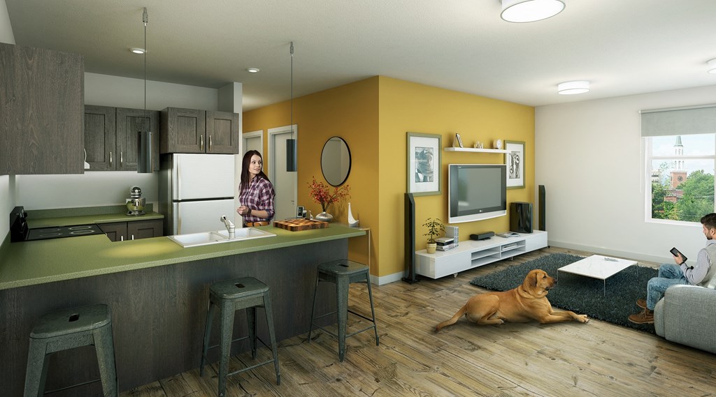 Kitchen & Living