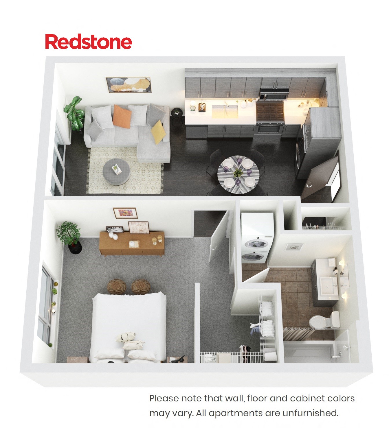 Floor Plan Apts 203, 303, 403, 503