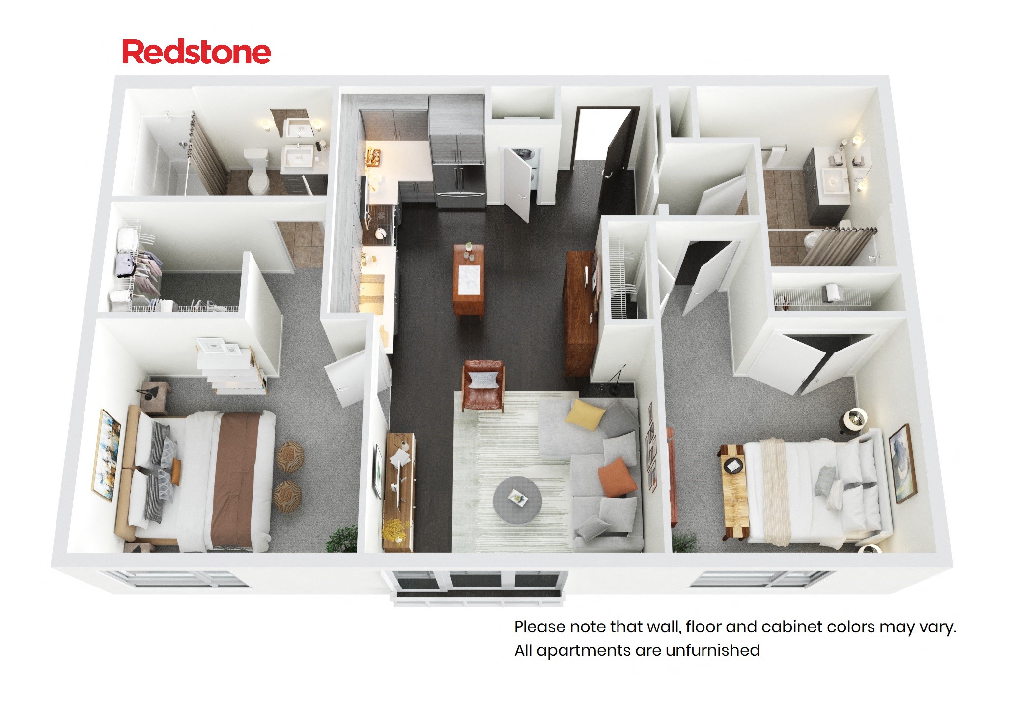 Floor Plan Apts 209, 309, 409, 509