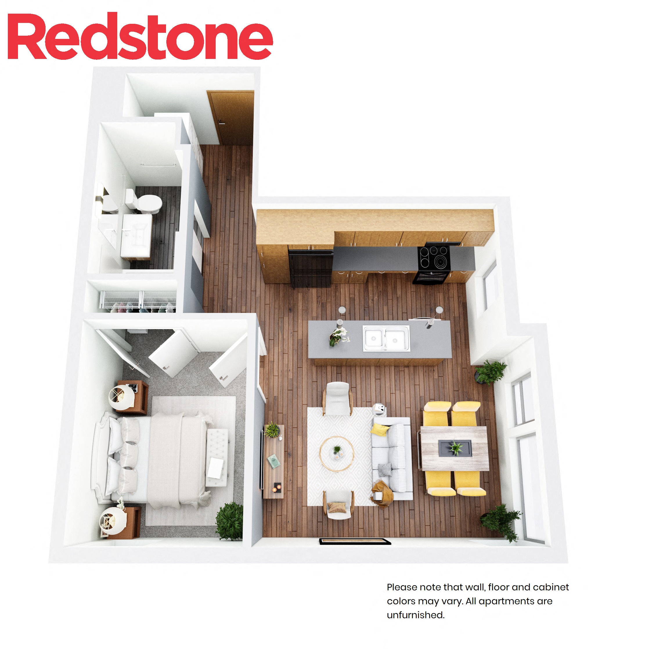 Floor Plan Apt 258-101 IZ
