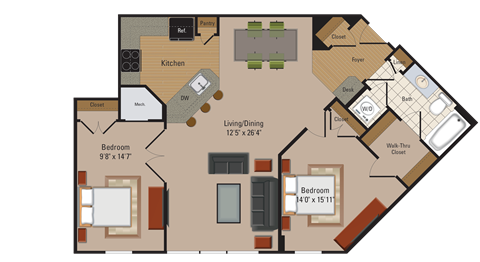 1500 Balch Drive, SE 1-2 Beds Apartment for Rent - Photo Gallery 55