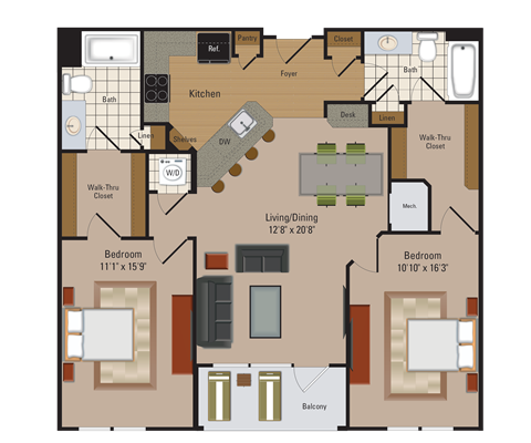 1500 Balch Drive, SE 1-2 Beds Apartment for Rent - Photo Gallery 60