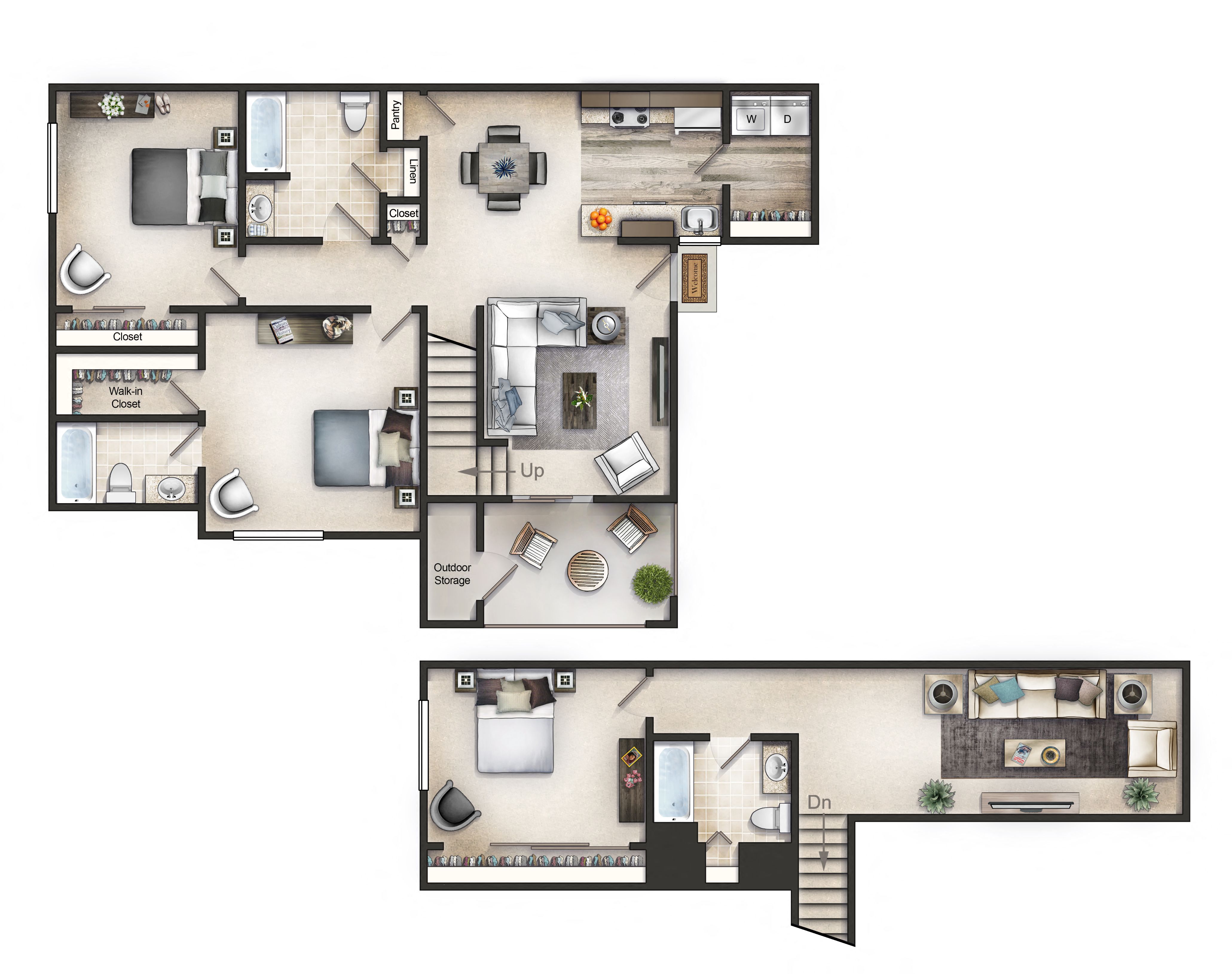 Highland Hills 3Bed3Bath