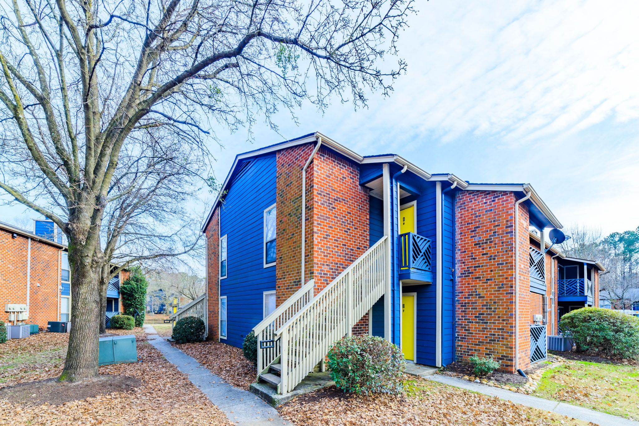 Forest Lake At Oyster Point in Newport News, VA Exterior of Apartment Buildings