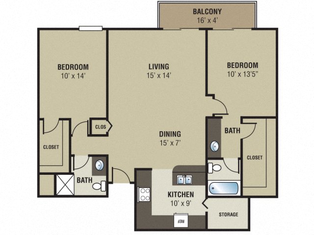 Georgetown Park Apartments Cambridge Floor Plan