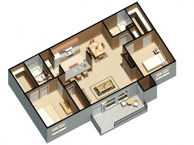Pointe Inverness Dundee Floor Plan