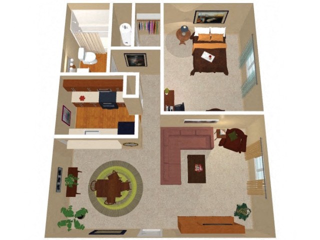 Turtle Lake A1 Floor Plan