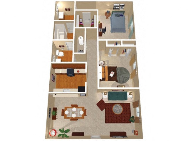Turtle Lake B2 Floor Plan
