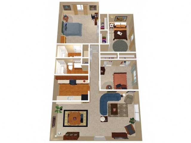 Turtle Lake C2 Floor Plan
