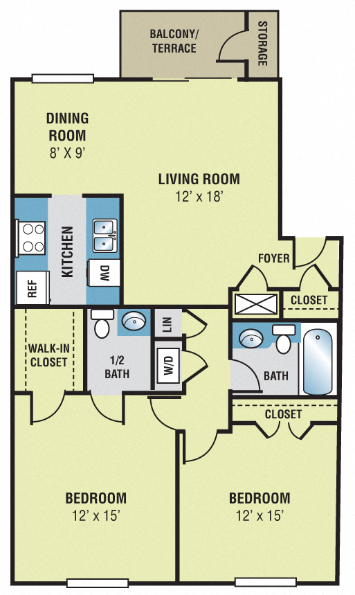 Woodscape B2 Floor Plan