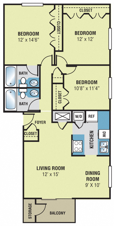 Woodscape C1 Floor Plan