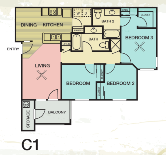 2300 E. Alberta Rd. 1-3 Beds Apartment, Affordable for Rent - Photo Gallery 32