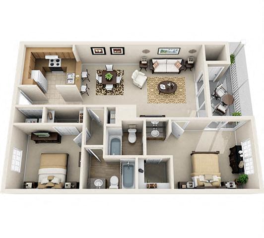 Grand LAURELOAK Floor Plan at Audubon Oaks, Lakeland, FL, 33809