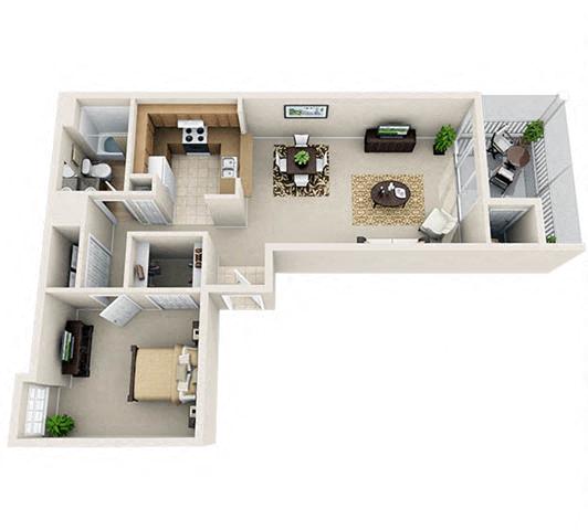 ROYALOAK Floor Plan at Audubon Oaks, Lakeland