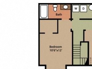 Three Bedroom Three Bathroom Floor Plan Willow