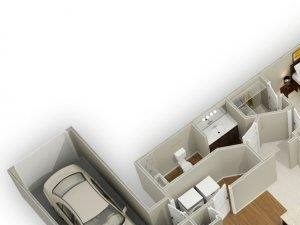Three Bedroom Two Bathroom Floor Plan Cypress