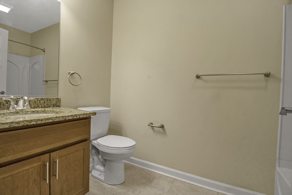 a bathroom with a toilet and a sink and a mirror
