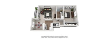 Floor plan at Canyon Park, Beaverton,Oregon